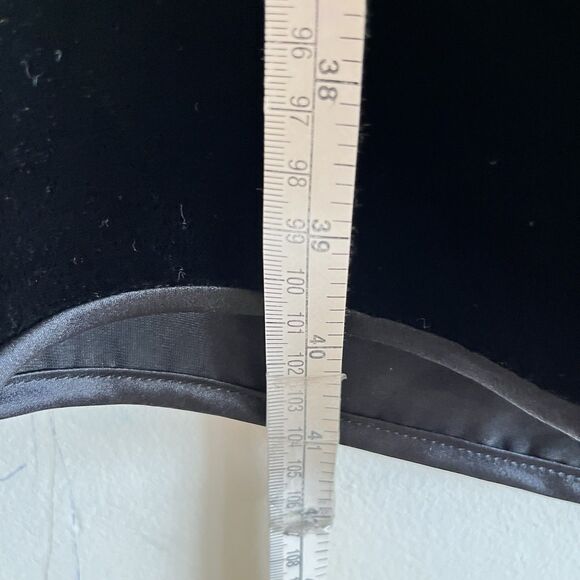 New VTG Black Formal Dress Elegant Wedding Evening Sexy SZ S Tom and Linda Platt - Picture 10 of 12